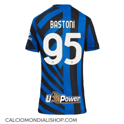 Maglie da calcio Inter Milan Alessandro Bastoni #95 Prima Maglia Femminile 2024-25 Manica Corta